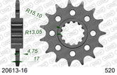 Pignone AFAM 20613-16 passo 520 HONDA CBR 1000 RA FIREBLADE C-ABS 2017  -2019